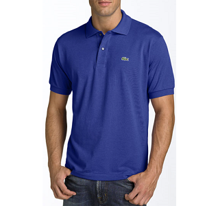 'L1212' Piqué Polo - Prussian Blue